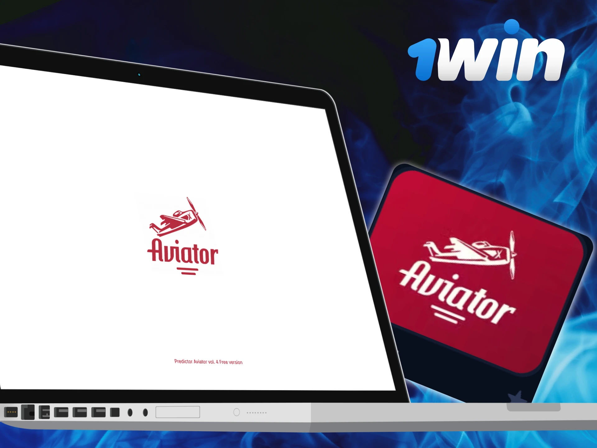 Instructions on how to download the predictor for Aviator in 1Win casino on PC.