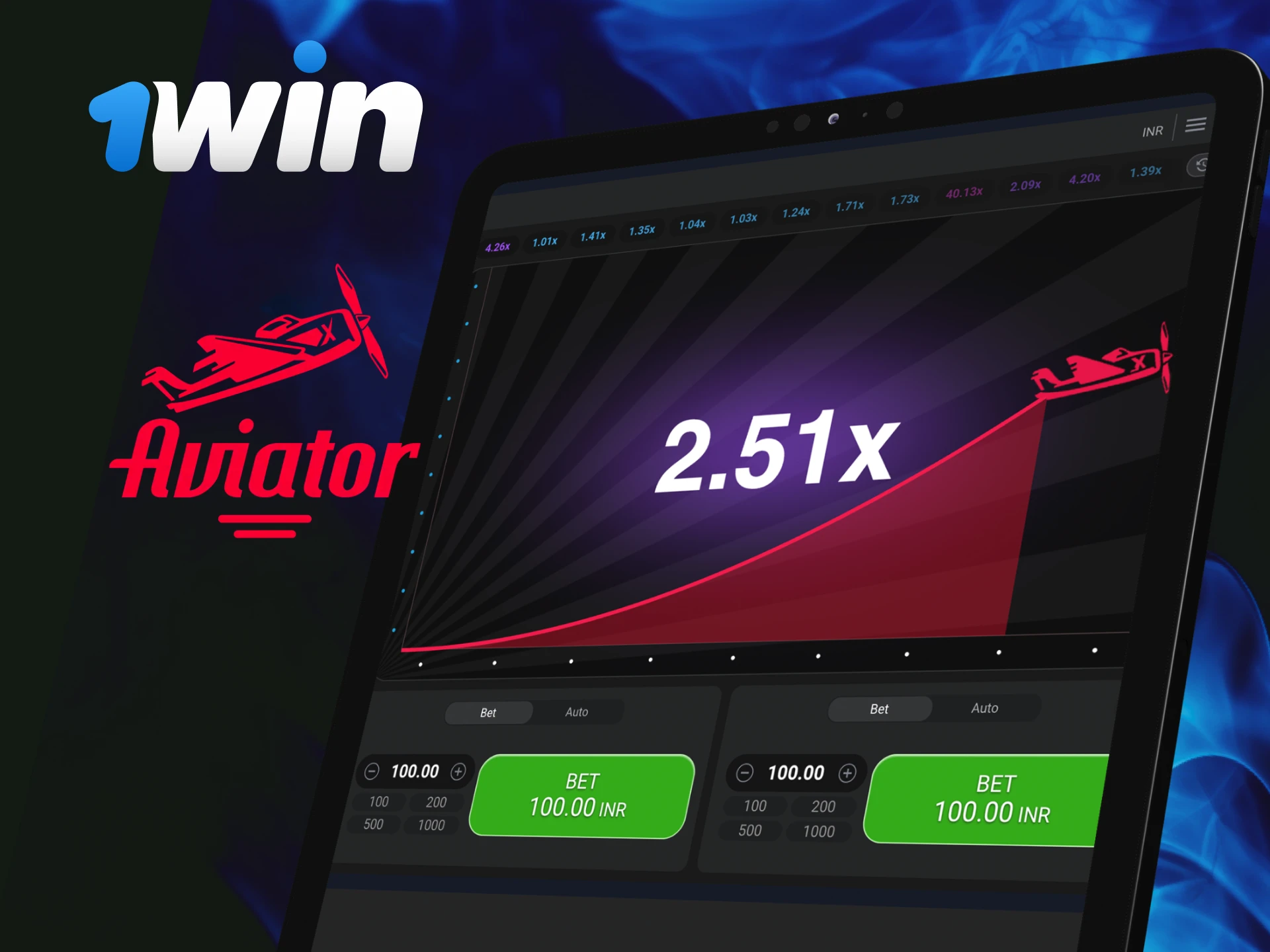 If you are a beginner, you should try to play the demo mode of the Aviator game at 1Win casino.