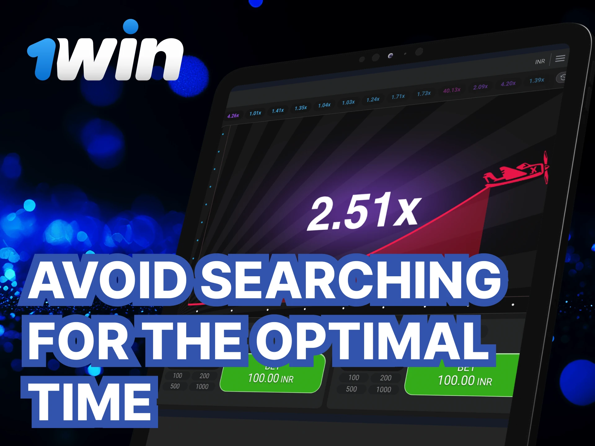 Should you avoid searching for the optimal time to play the Aviator game at 1Win Casino.