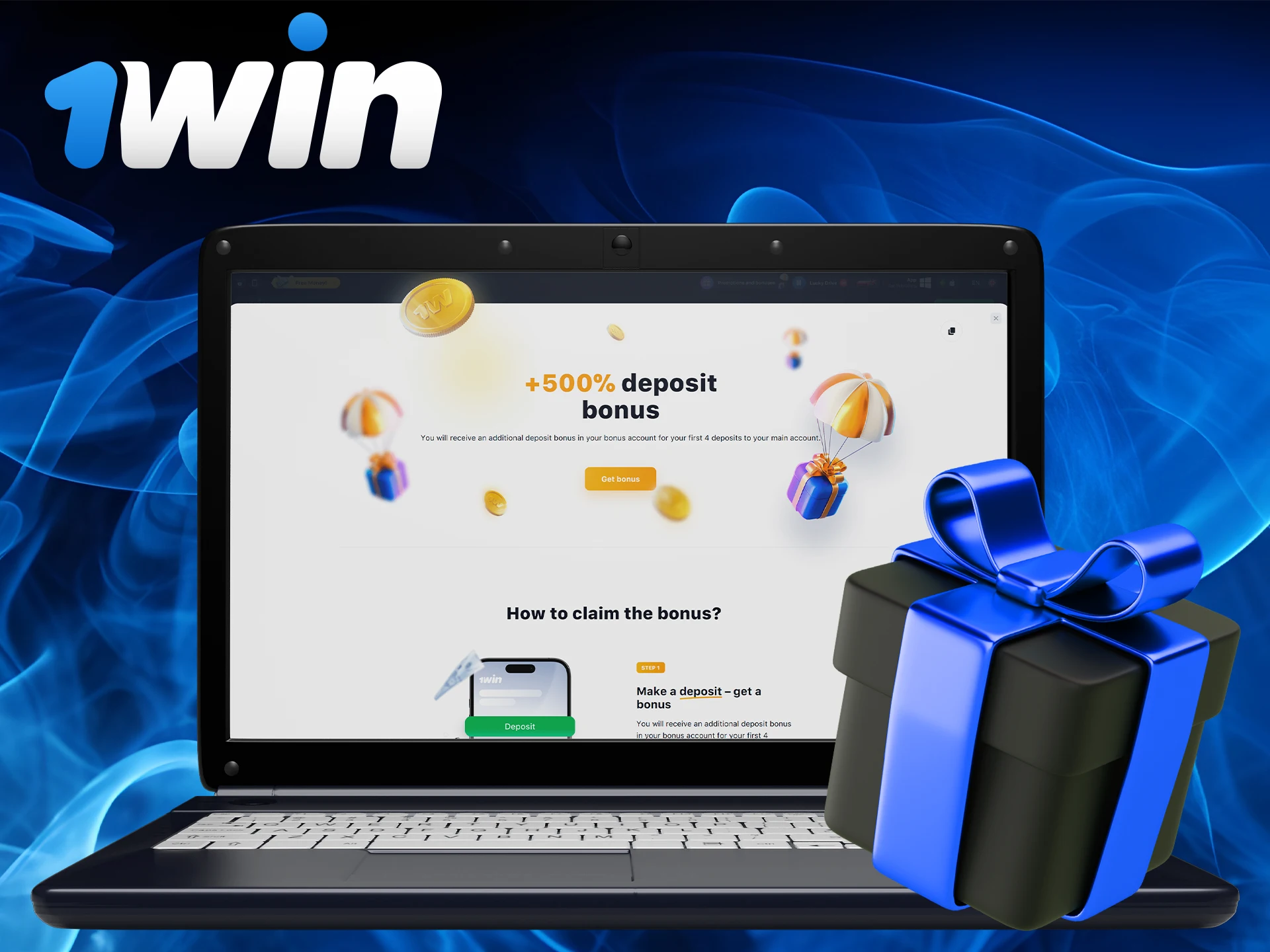 What welcome bonuses does the 1win platform provide for casino games.