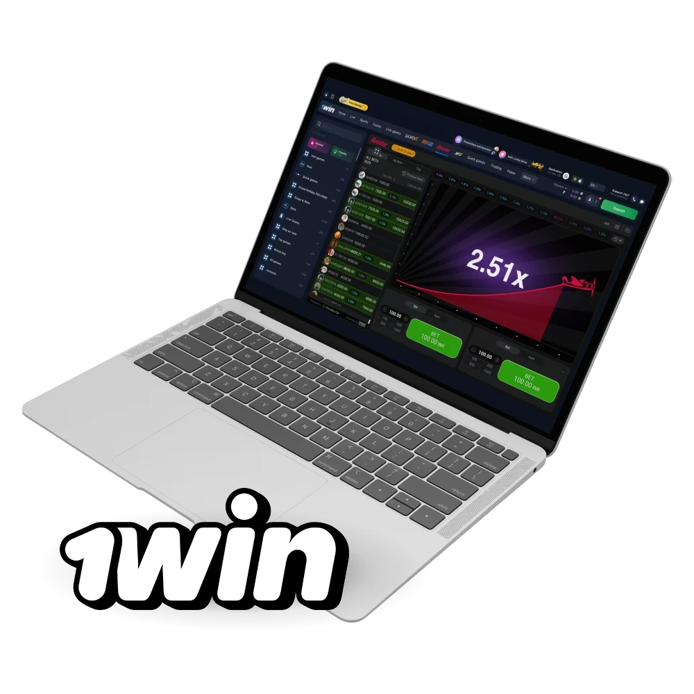 What is the demo version of the Aviator game at 1Win casino.