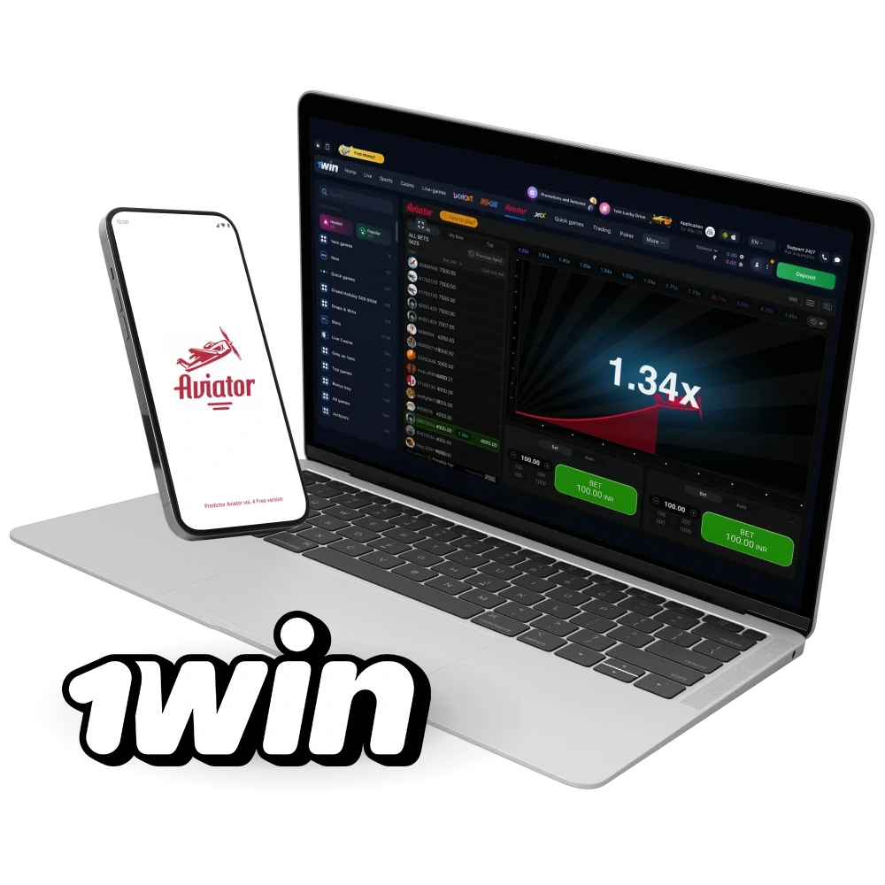 What is a predictor for the Aviator game at 1Win casino.