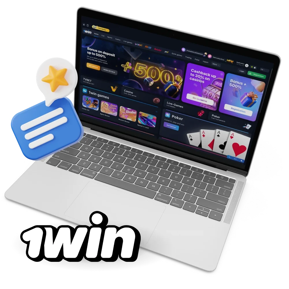 Where can I see reviews of 1win casino.