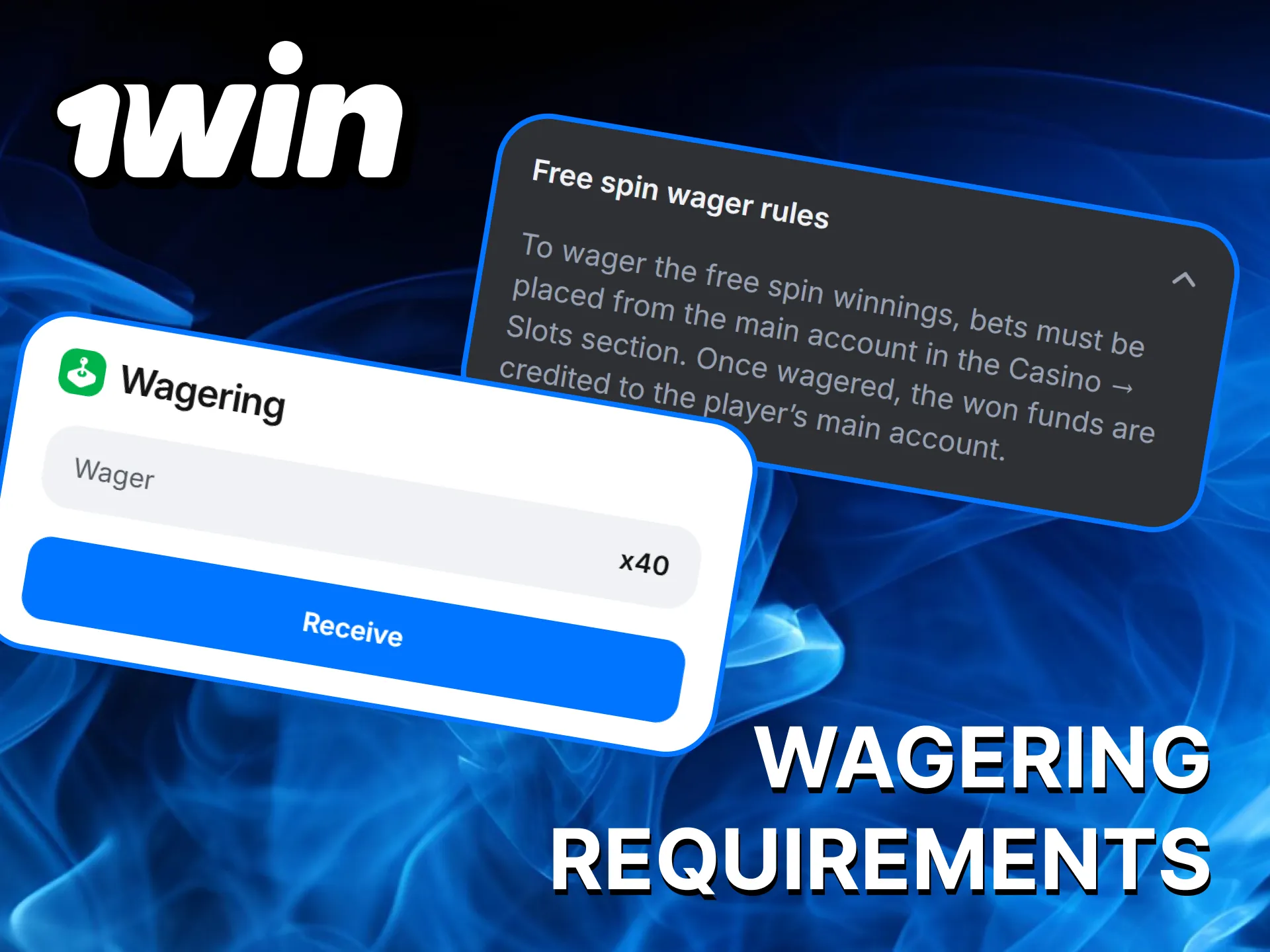 The 1win bonus can only be withdrawn after certain requirements have been met.