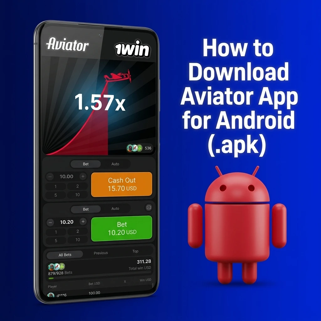 Step-by-step guide to download and install 1win Aviator APK app on Android device