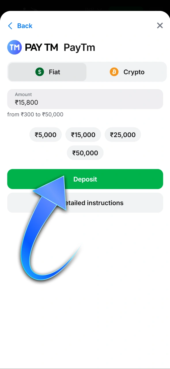 Confirm your deposit transaction to start playing at 1win immediately.