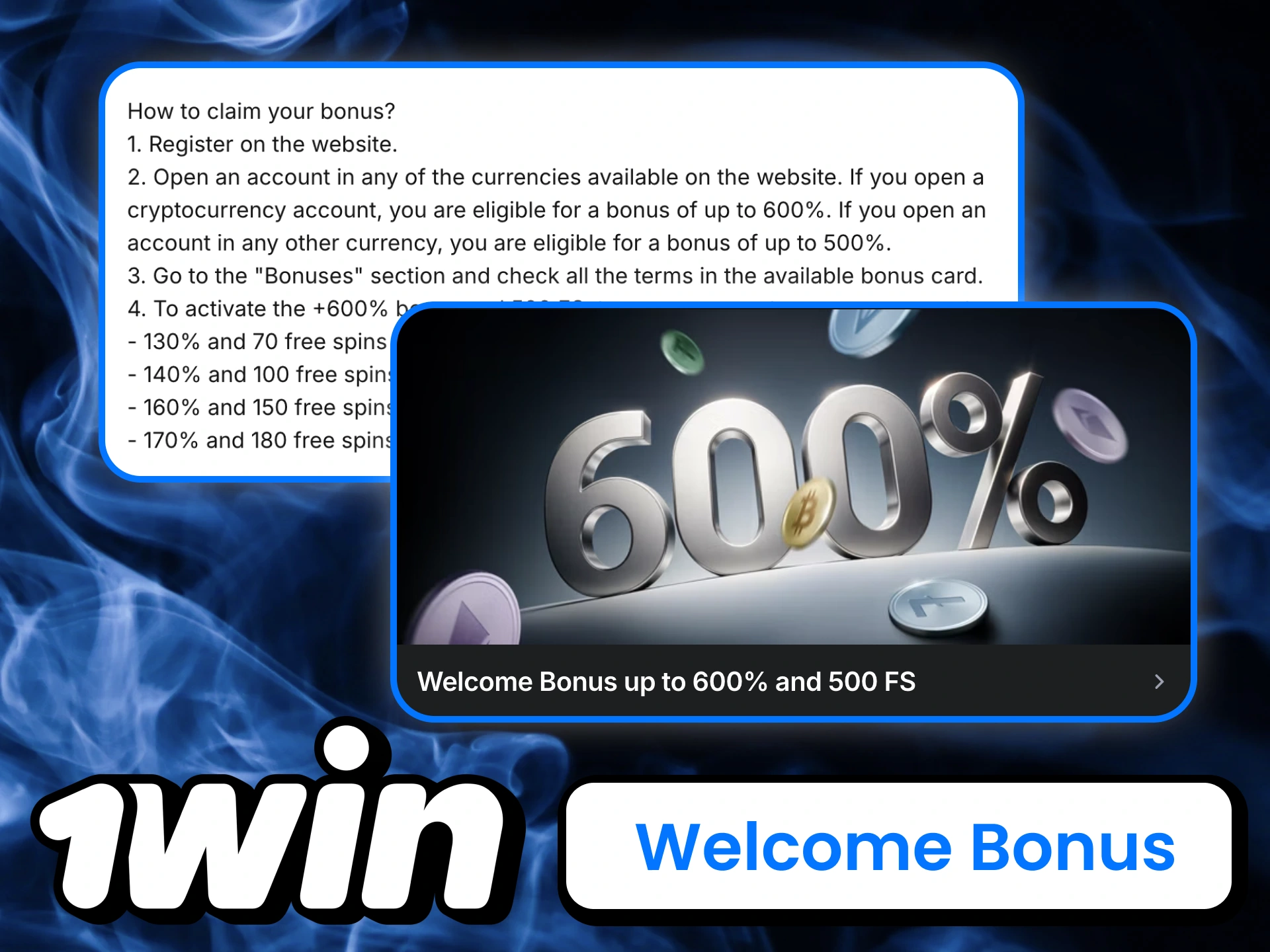 Sign up with 1win and enjoy boosted deposits across multiple welcome offers.