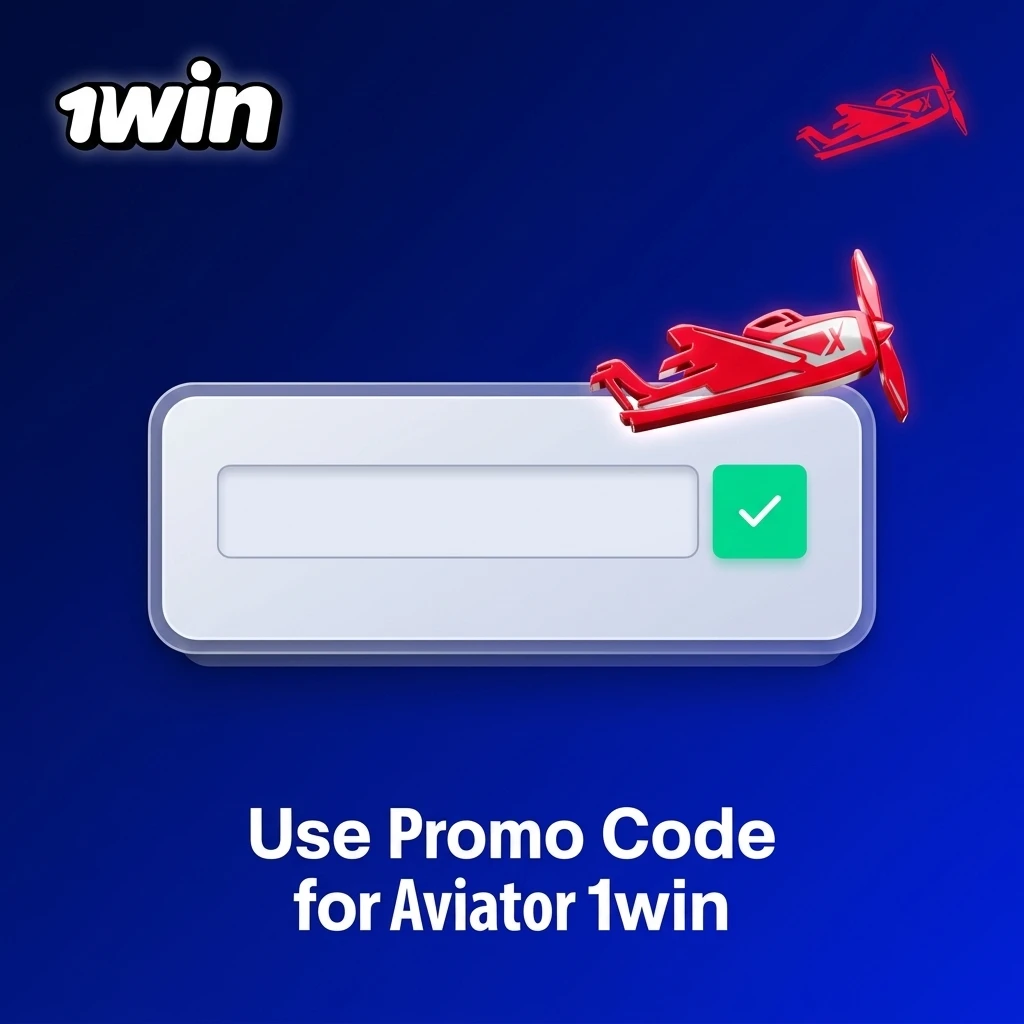 1win Aviator promo code 1WINCASINO entry field during registration for bonus activation.